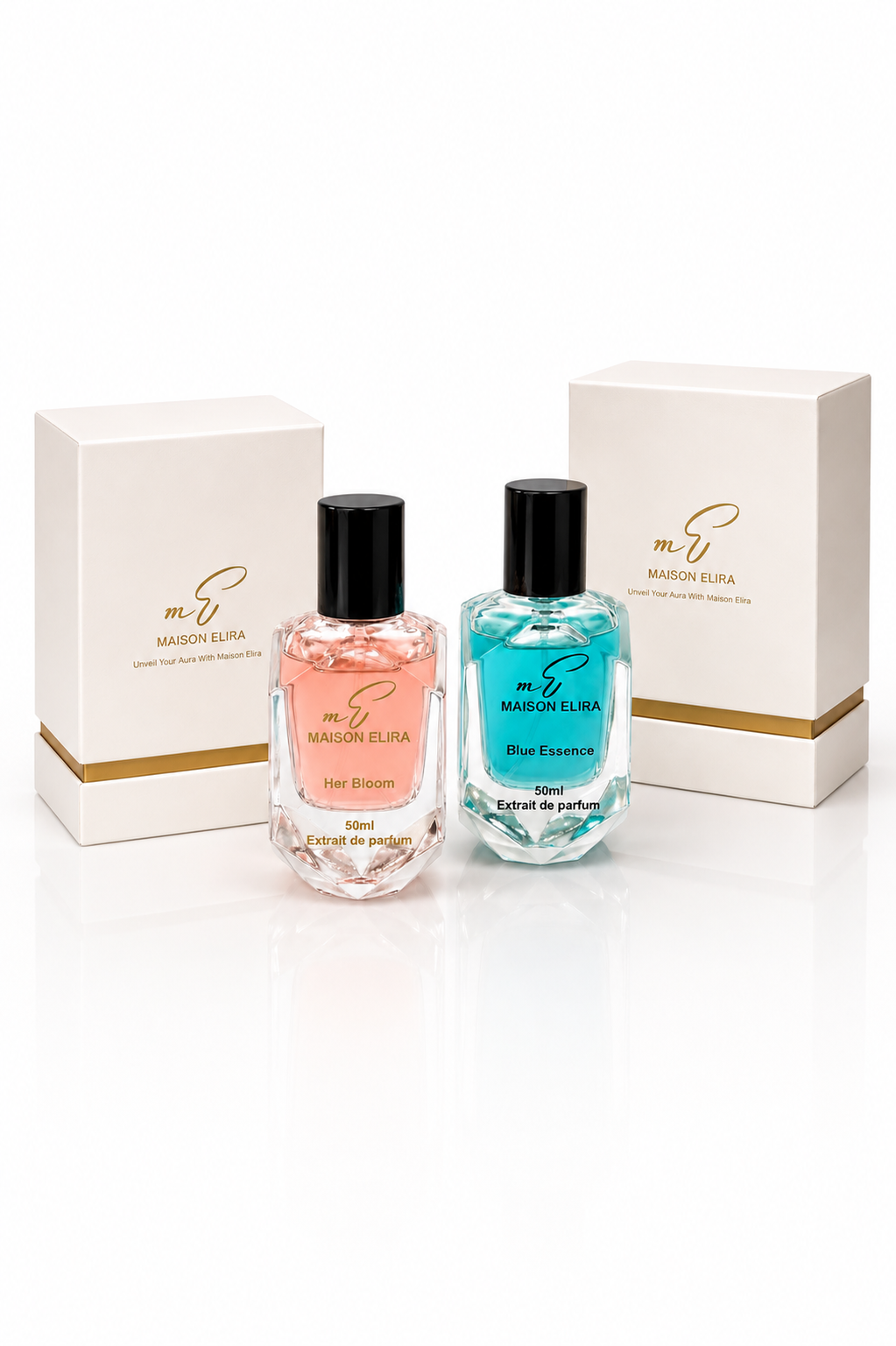 Blue Essence & Her Bloom Bundle (50ml Each)